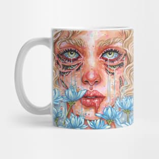 Watering flowers Mug